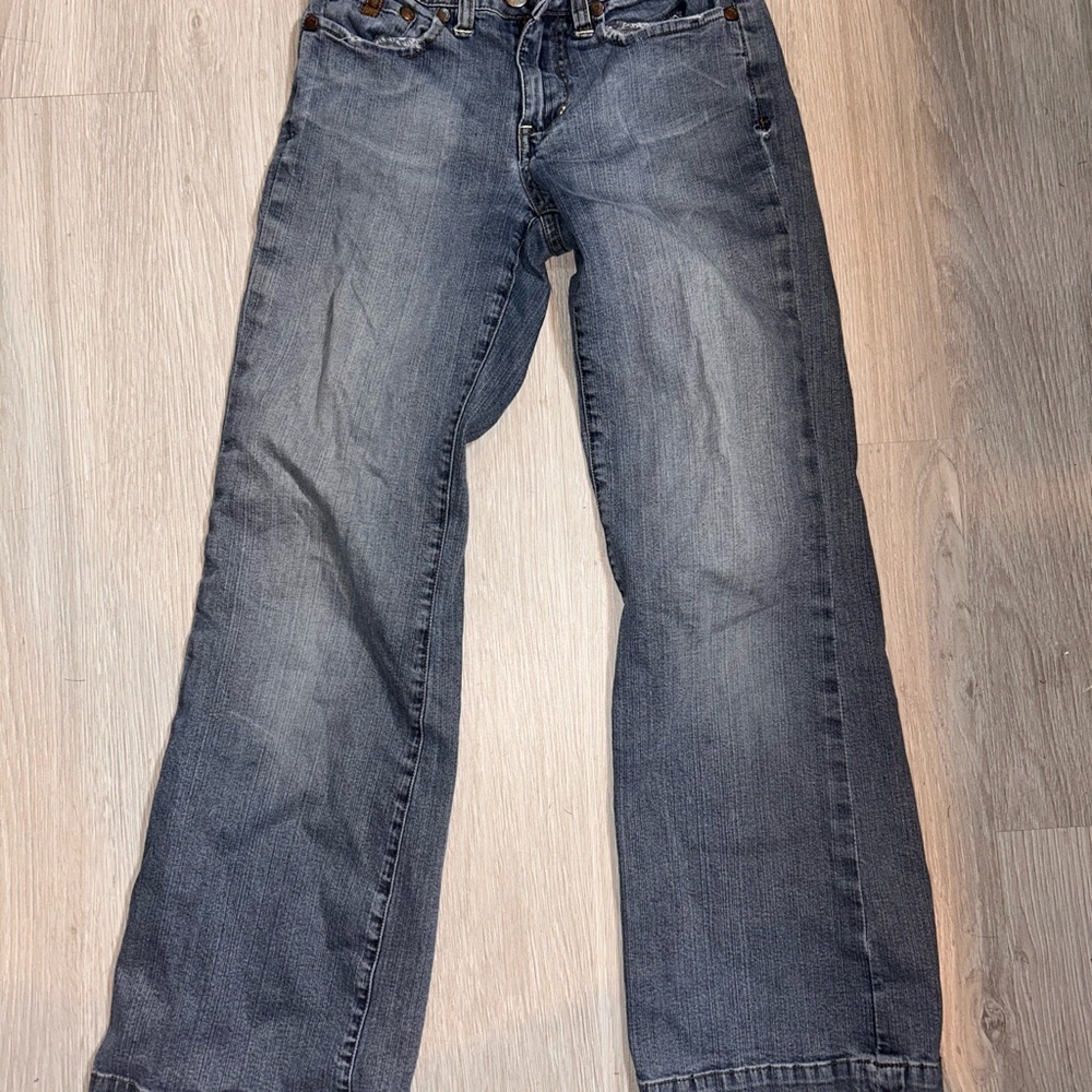Women Worn brand wide leg Jeans Blue Size 2